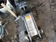 40口徑，配7.5KW電機(jī)，316L材質(zhì)立式多級(jí)泵